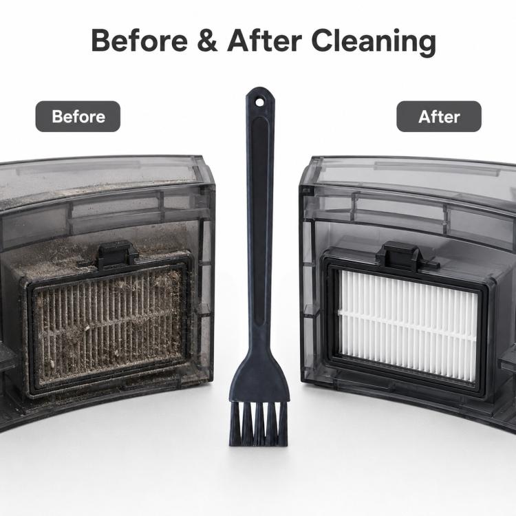 Robot Vacuum Cleaner Universal Cleaning Tool, Specification:Black Brush
