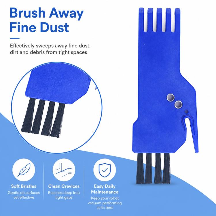 Robot Vacuum Cleaner Universal Cleaning Tool, Specification:Blue Brush