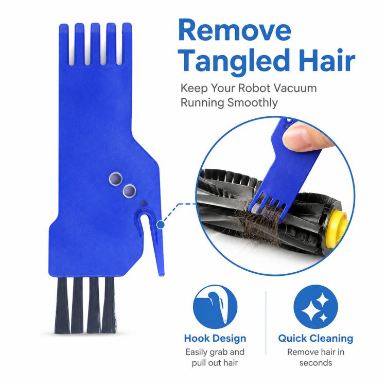 Robot Vacuum Cleaner Universal Cleaning Tool, Specification:Blue Brush