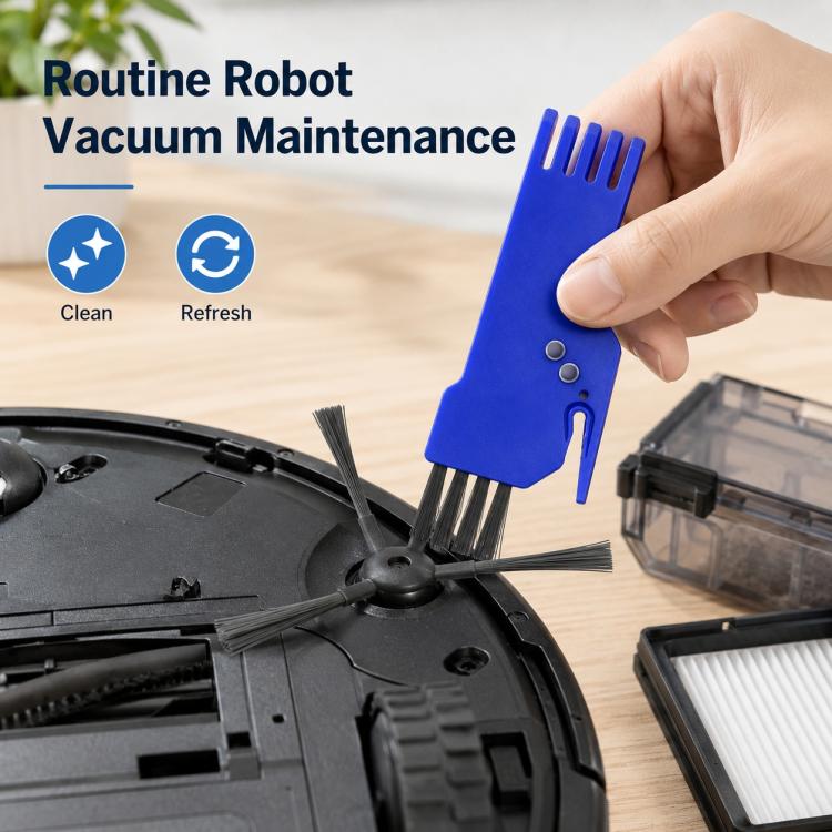 Robot Vacuum Cleaner Universal Cleaning Tool, Specification:Blue Brush