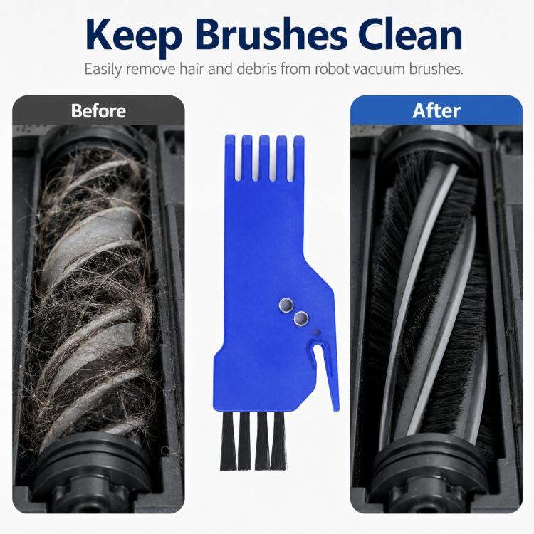 Robot Vacuum Cleaner Universal Cleaning Tool, Specification:Blue Brush