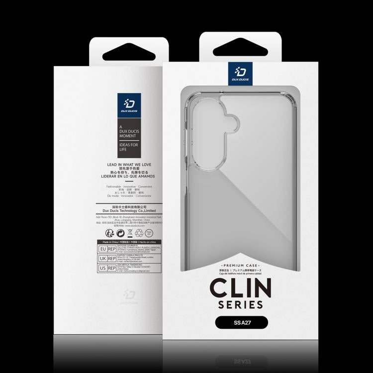 For Galaxy A27 5G DUX DUCIS Clin Series PC + TPU Phone Case - Transparent