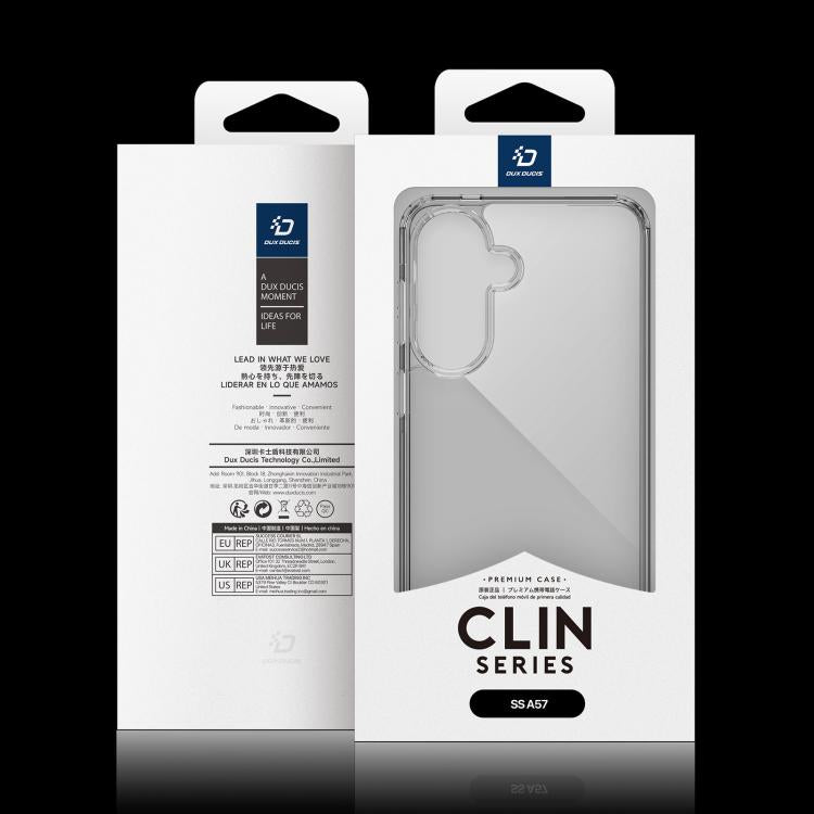 For Galaxy A57 5G DUX DUCIS Clin Series PC + TPU Phone Case - Transparent