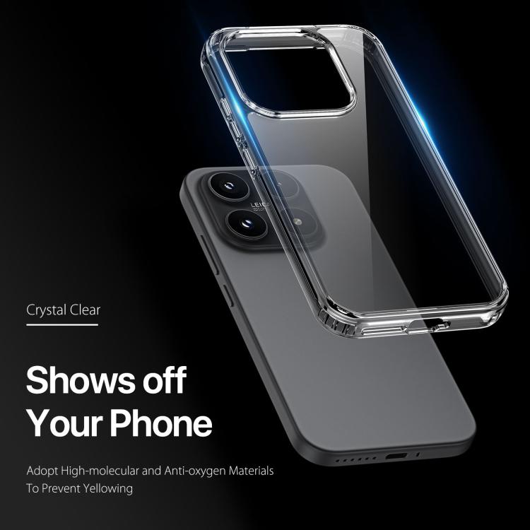 For Xiaomi 17 DUX DUCIS Clin Series PC + TPU Phone Case - Transparent