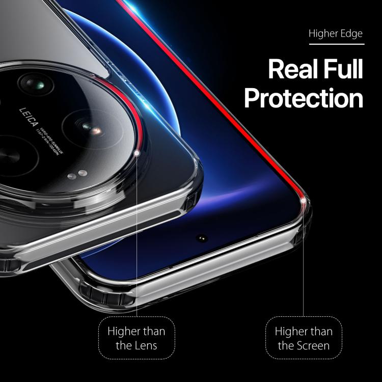 For Xiaomi 17 Ultra DUX DUCIS Clin Series PC + TPU Phone Case - Transparent