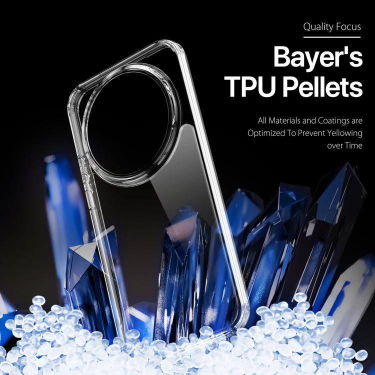 For Xiaomi 17 Ultra DUX DUCIS Clin Series PC + TPU Phone Case - Transparent
