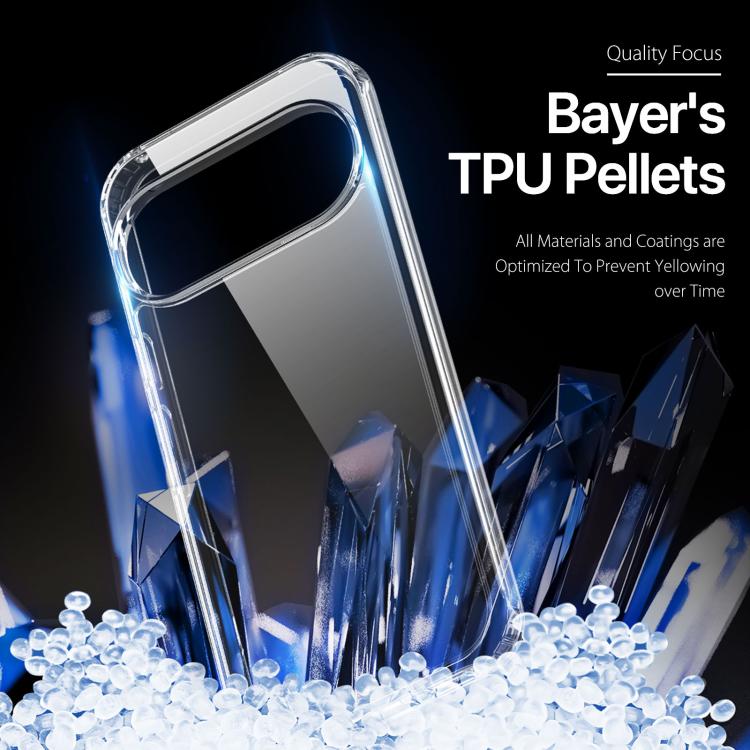 For Google Pixel 11 / 11 Pro DUX DUCIS Clin Series PC + TPU Phone Case - Transparent