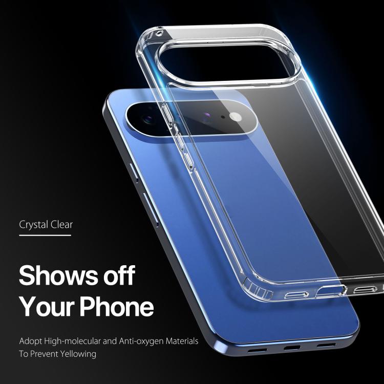 For Google Pixel 11 Pro XL DUX DUCIS Clin Series PC + TPU Phone Case - Transparent