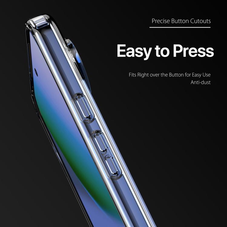For Google Pixel 11 Pro XL DUX DUCIS Clin Series PC + TPU Phone Case - Transparent
