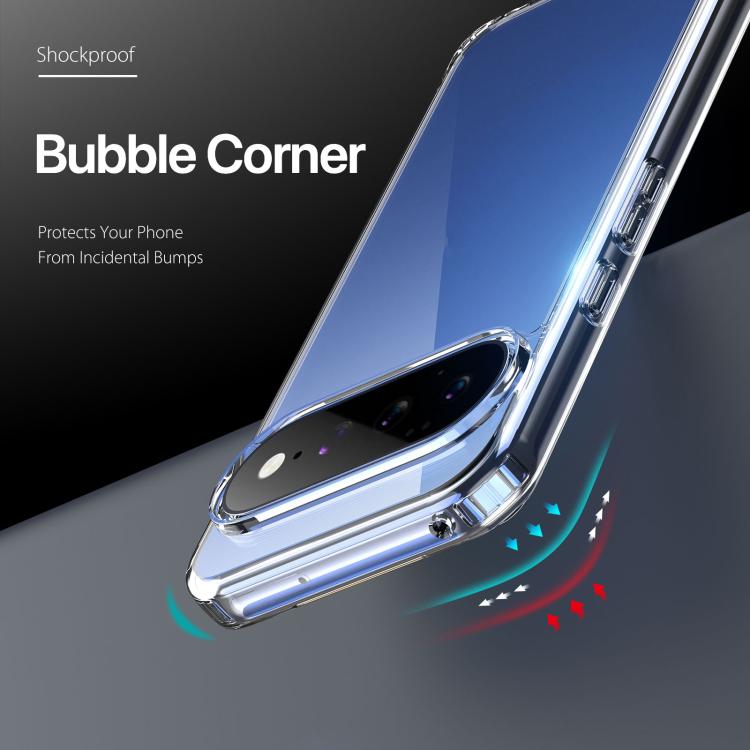 For Google Pixel 11 Pro XL DUX DUCIS Clin Series PC + TPU Phone Case - Transparent