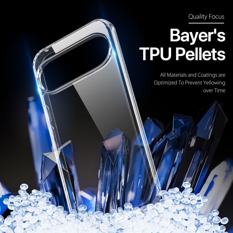 For Google Pixel 11 Pro XL DUX DUCIS Clin Series PC + TPU Phone Case - Transparent