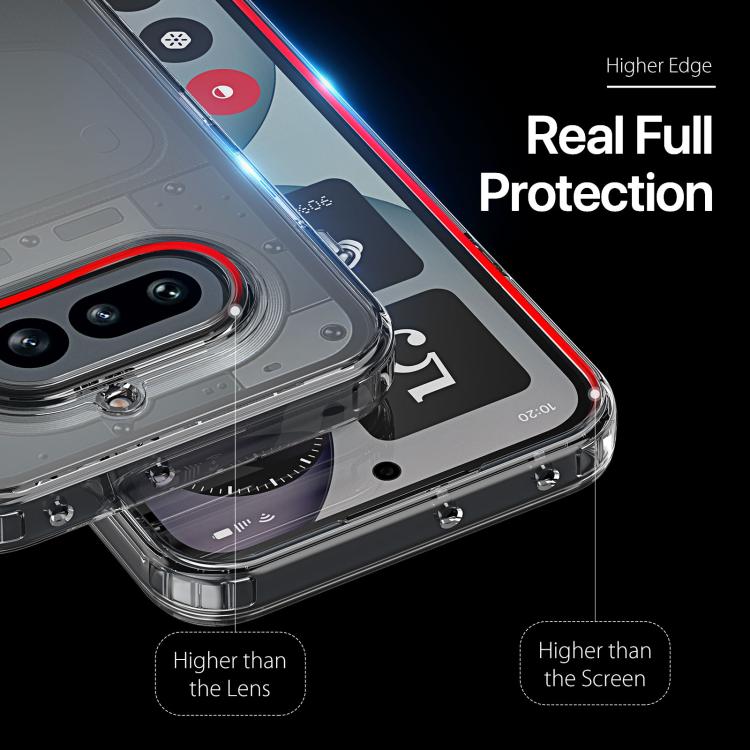 For Nothing Phone 4a DUX DUCIS Clin Series PC + TPU Phone Case - Transparent