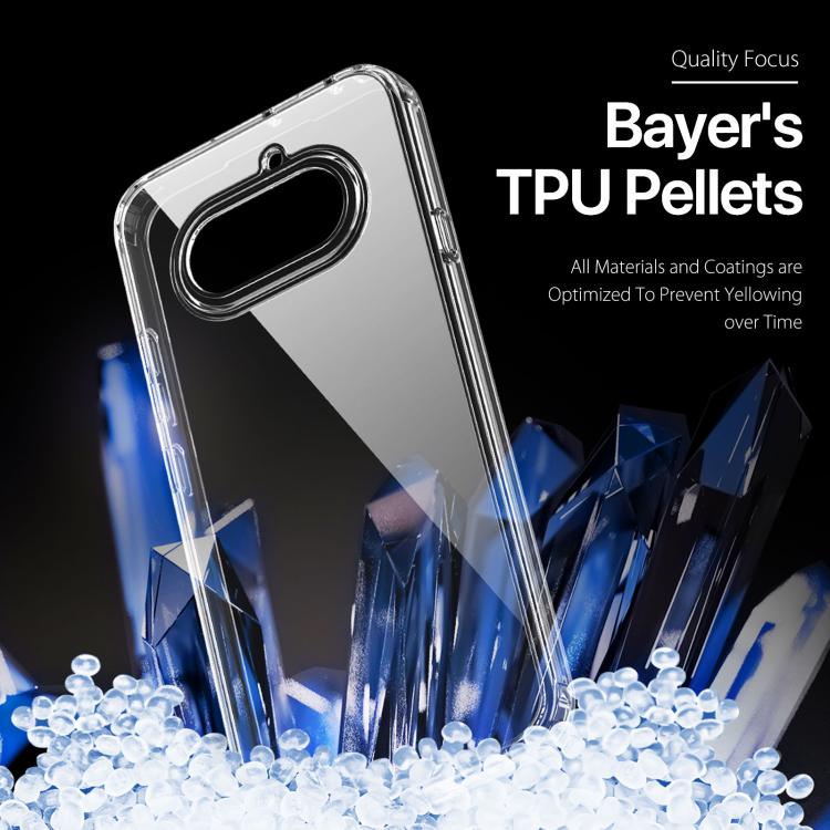 For Nothing Phone 4a DUX DUCIS Clin Series PC + TPU Phone Case - Transparent