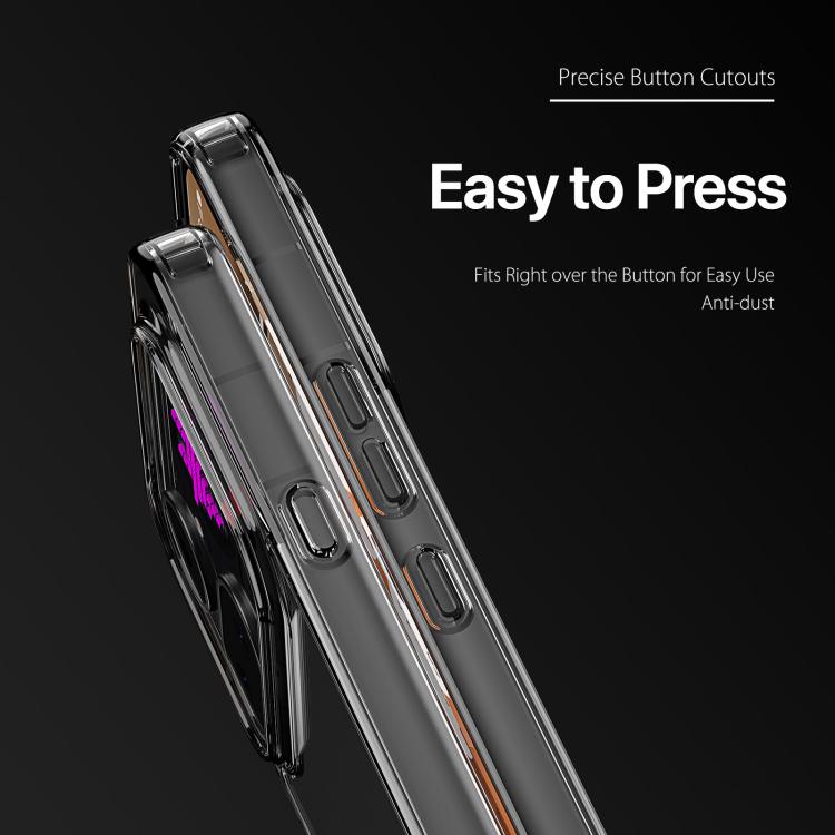 For Nothing Phone 4a Pro DUX DUCIS Clin Series PC + TPU Phone Case - Transparent