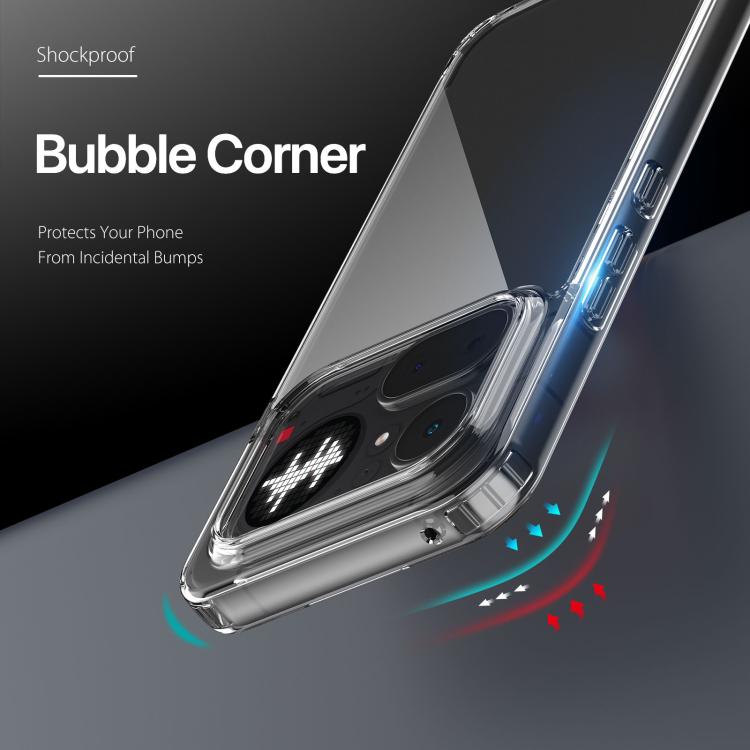 For Nothing Phone 4a Pro DUX DUCIS Clin Series PC + TPU Phone Case - Transparent