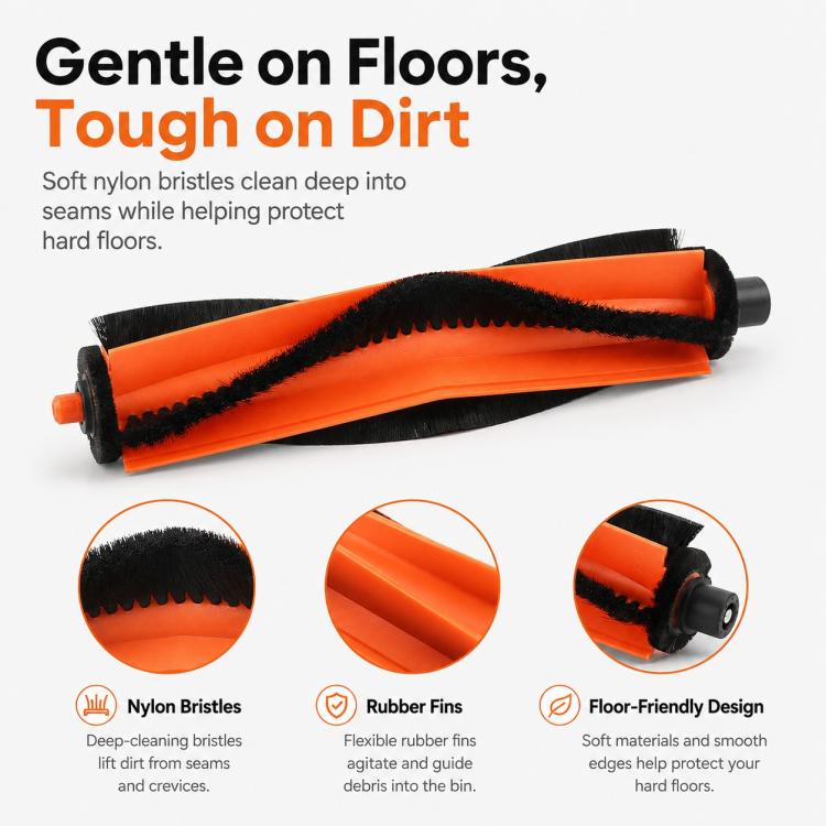 Replacement Accessories for Xiaomi Mijia 5C OV42CN Robot Vacuum Cleaner, Specification:Main Brush