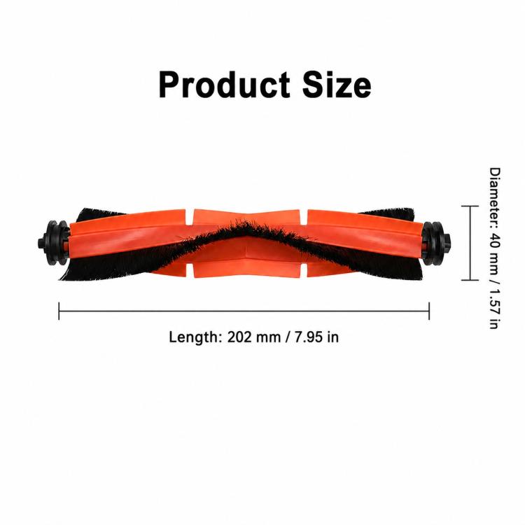 Replacement Accessories for Xiaomi Mijia M30 Robot Vacuum Cleaner, Specification:Main Brush
