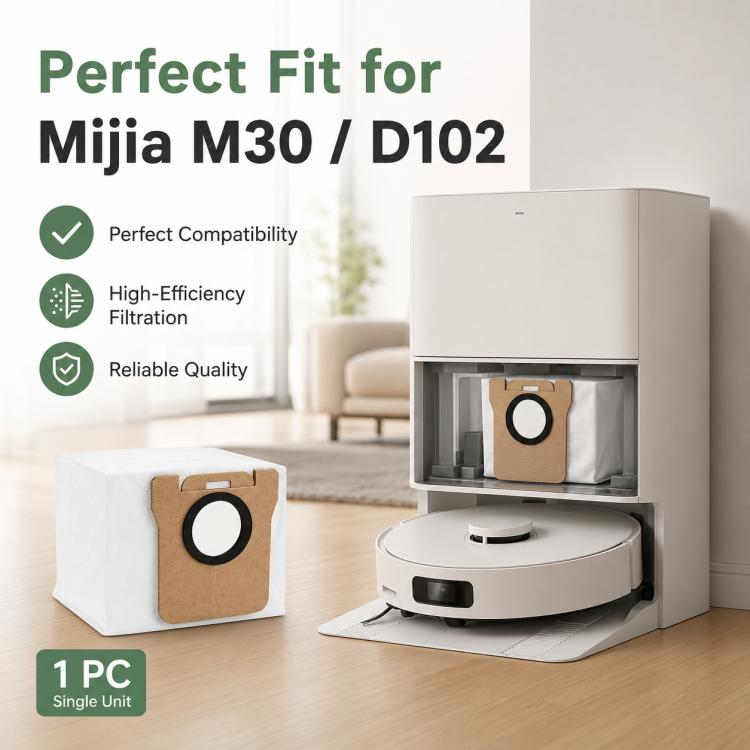 Replacement Accessories for Xiaomi Mijia M30 Robot Vacuum Cleaner, Specification:Dust Bag