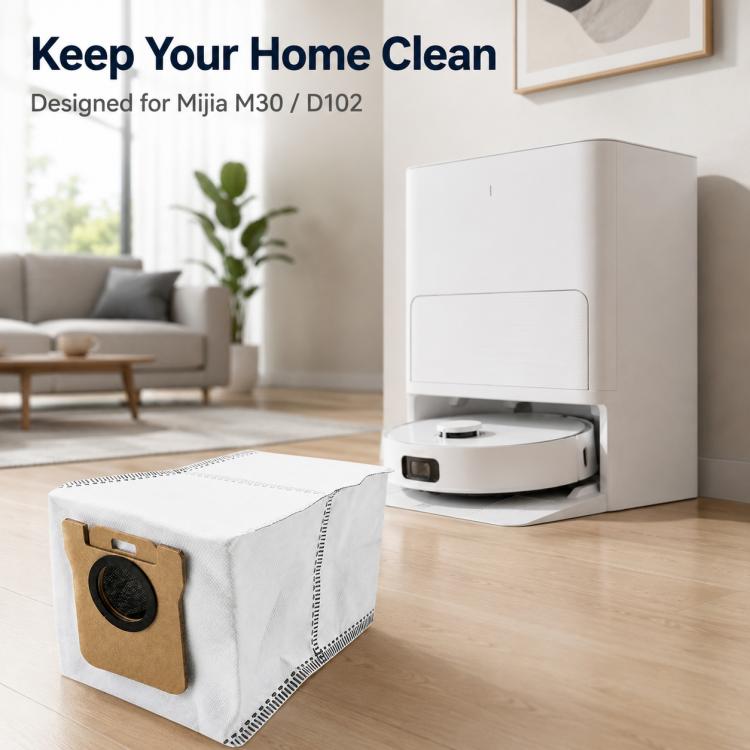 Replacement Accessories for Xiaomi Mijia M30 Robot Vacuum Cleaner, Specification:Activated Carbon Dust Bag
