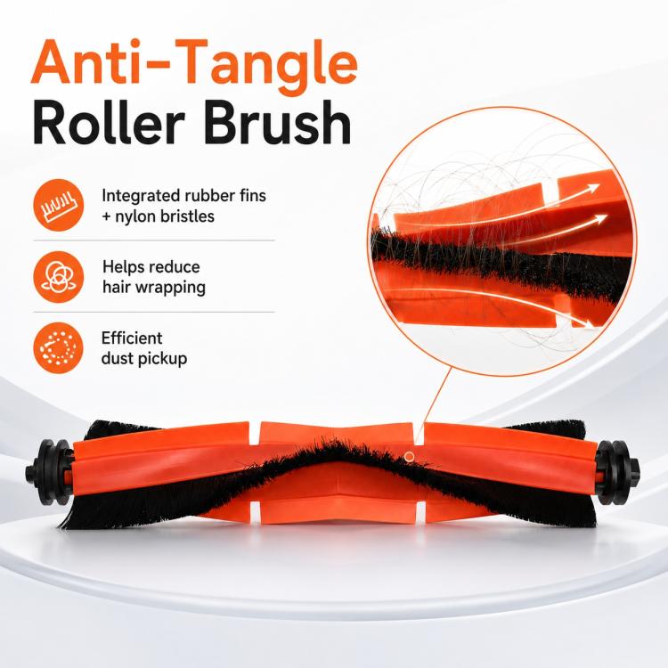 Replacement Accessories for Xiaomi Mijia M40 S Robot Vacuum Cleaner, Specification:Main Brush
