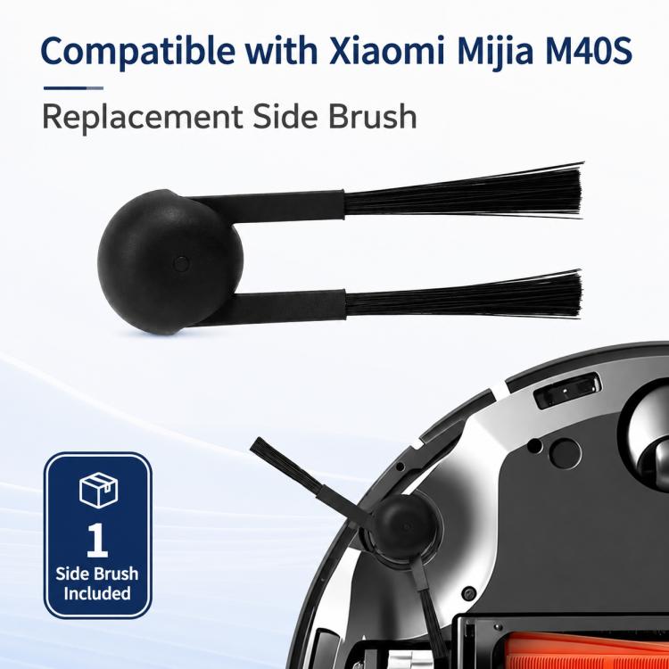 Replacement Accessories for Xiaomi Mijia M40 S Robot Vacuum Cleaner, Specification:Side Brush