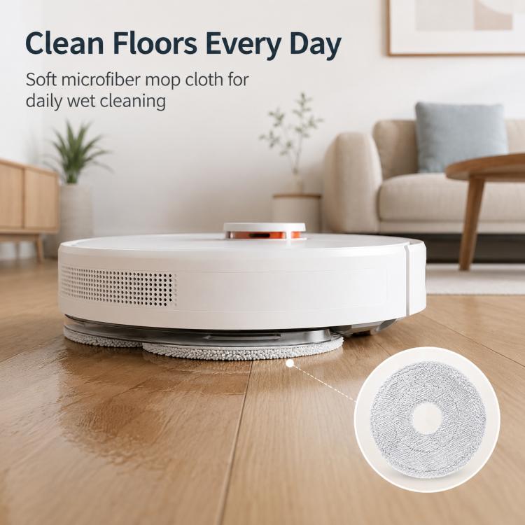 Replacement Accessories for Xiaomi Mijia M40 S Robot Vacuum Cleaner, Specification:Mop Pad