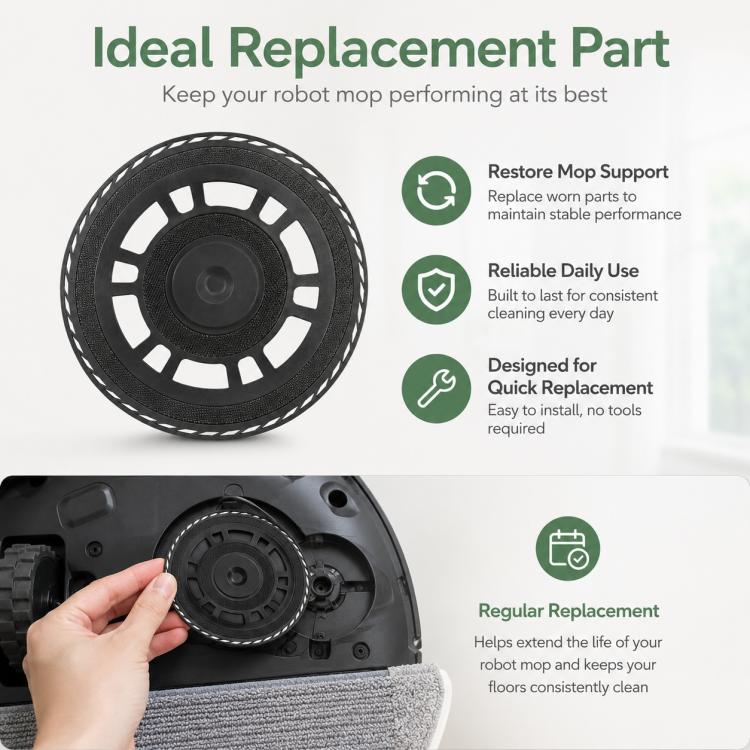 Replacement Accessories for Xiaomi Mijia M40 S Robot Vacuum Cleaner, Specification:Mop Pad Holder