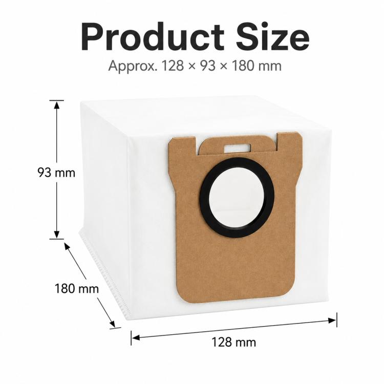 Replacement Accessories for Xiaomi Mijia M40 S Robot Vacuum Cleaner, Specification:Dust Bag