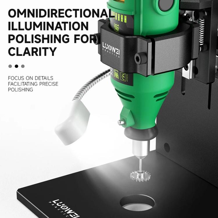 LUOWEI LW-305Pro Multifunctional Screen IC & Camera Outer Iron Ring Grinding Platform with Linear Guide, Plug:EU Plug