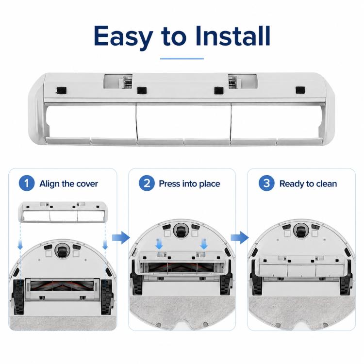 Robot Vacuum Cleaner Replacement Accessories for Xiaomi Mijia Robot Vacuum Mop Pro, Specification:Main Brush Cover