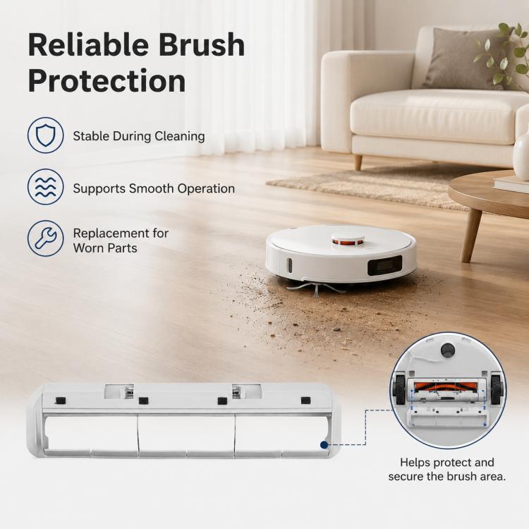 Robot Vacuum Cleaner Replacement Accessories for Xiaomi Mijia Robot Vacuum Mop Pro, Specification:Main Brush Cover