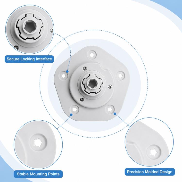 Robot Vacuum Cleaner Replacement Accessories for Xiaomi Mijia Robot Vacuum Mop Pro, Specification:Mop Pad Holder