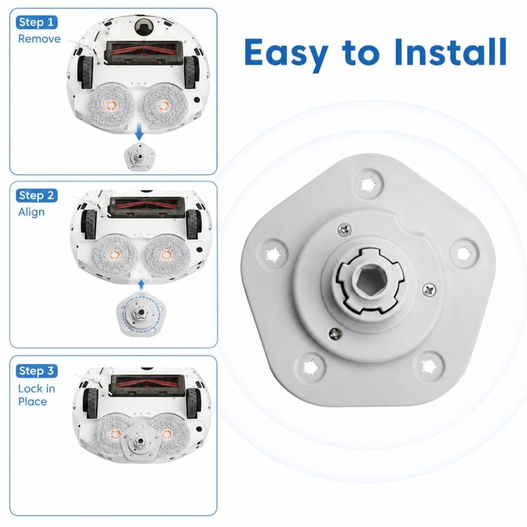 Robot Vacuum Cleaner Replacement Accessories for Xiaomi Mijia Robot Vacuum Mop Pro, Specification:Mop Pad Holder