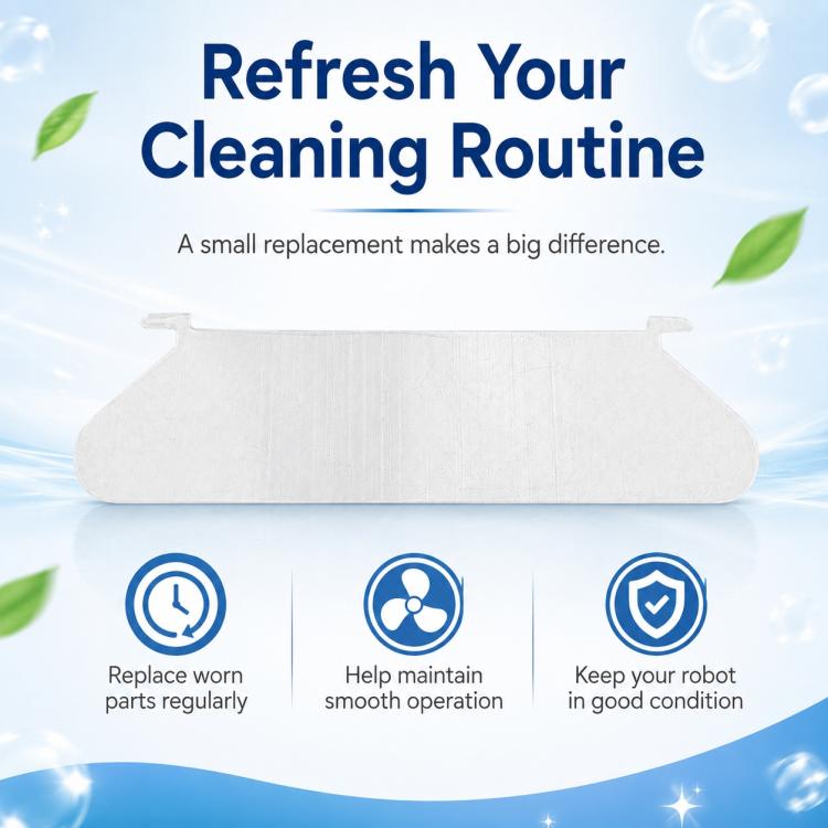 Robot Vacuum Cleaner Replacement Accessories for Xiaomi Mijia Robot Vacuum Mop Pro, Specification:Deflector Plate