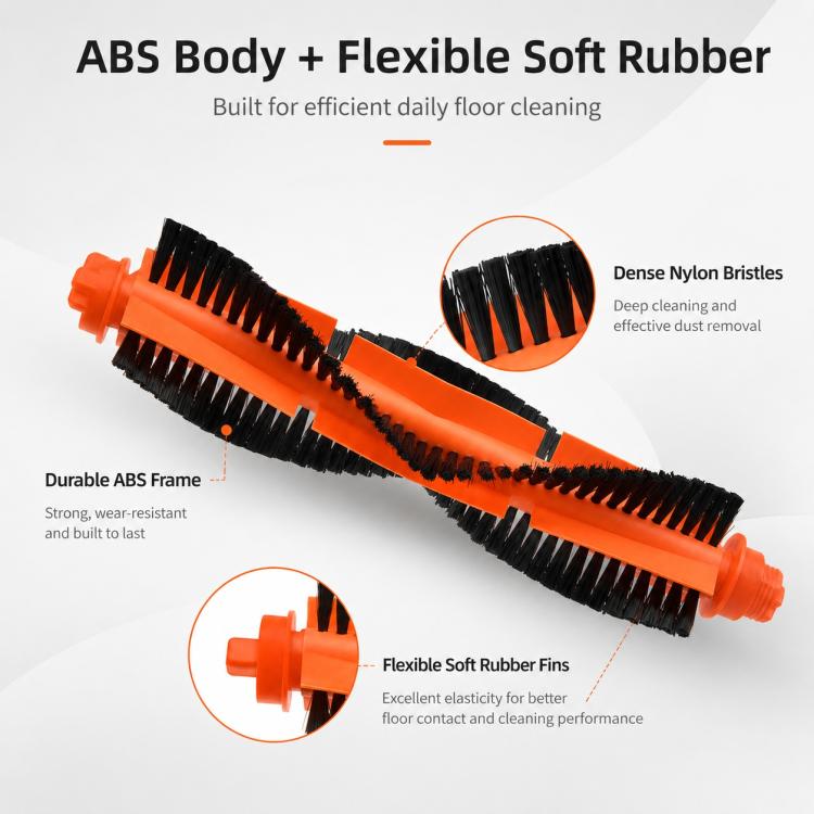 Robot Vacuum Cleaner Replacement Accessories for Xiaomi Mijia Robot Vacuum Mop 2, Specification:Main Brush