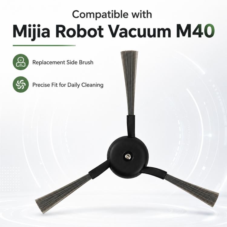 Replacement Accessories for Xiaomi Mijia M40 Robot Vacuum Cleaner, Specification:Side Brush