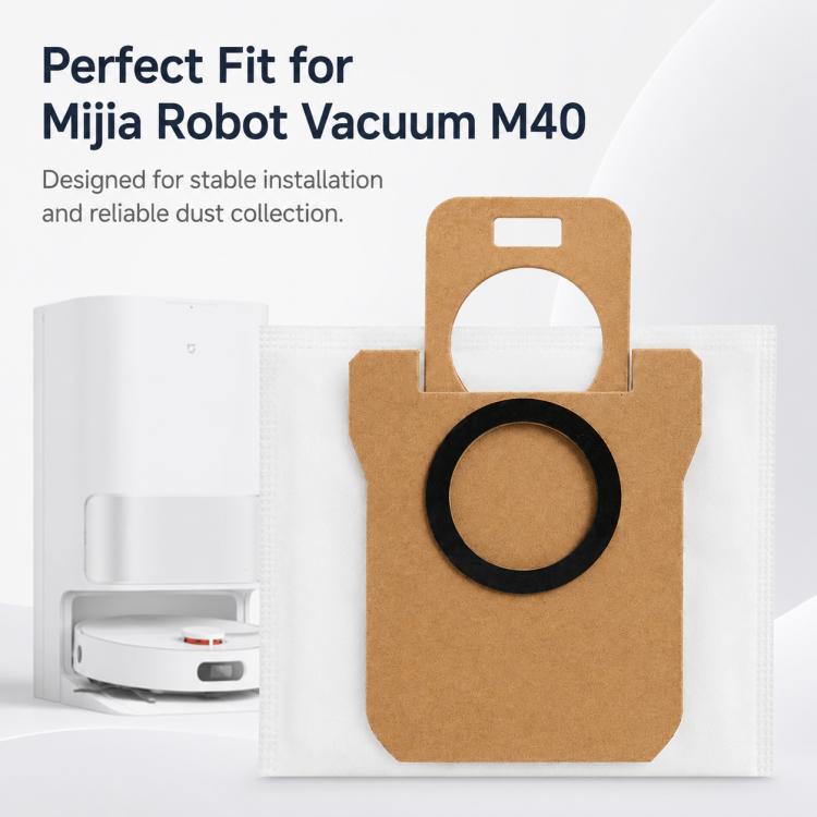 Replacement Accessories for Xiaomi Mijia M40 Robot Vacuum Cleaner, Specification:Dust Bag