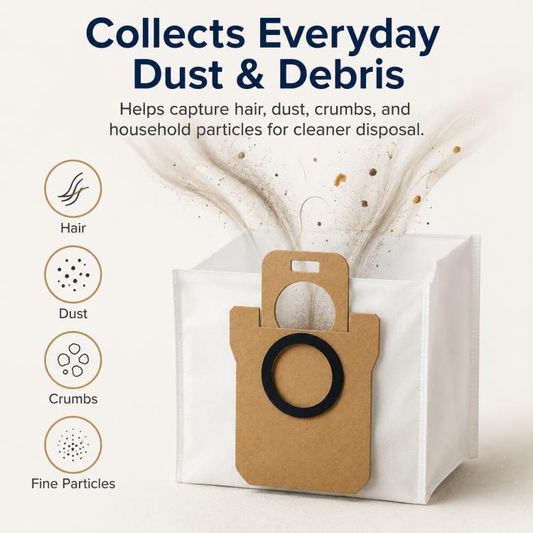 Replacement Accessories for Xiaomi Mijia M40 Robot Vacuum Cleaner, Specification:Dust Bag