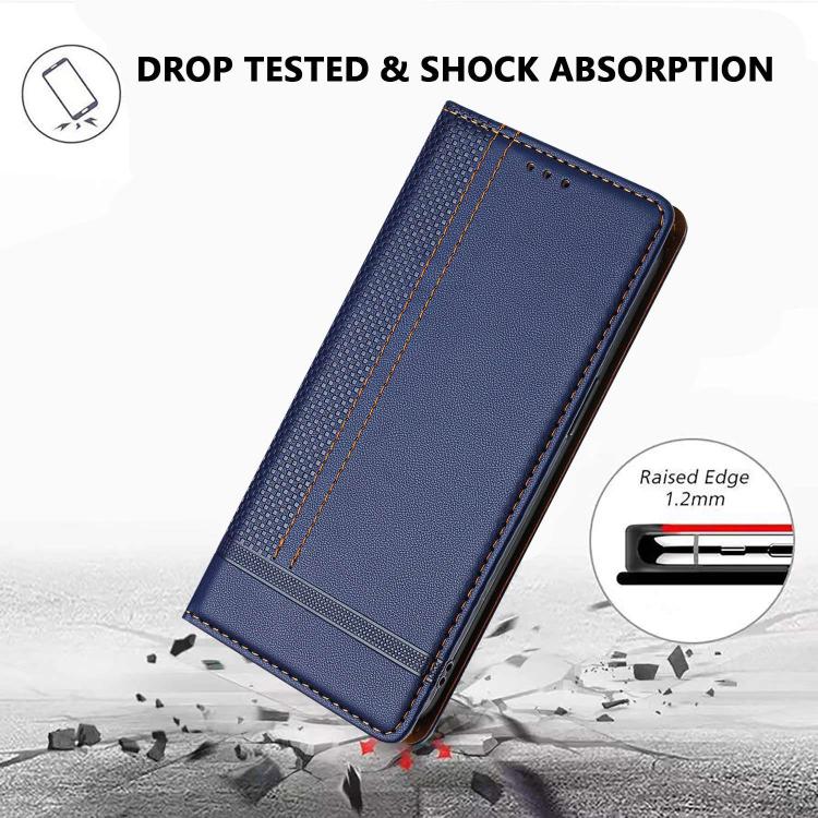 For Xiaomi 17 Max 5G Stitching Design Scratch-Resistant Vegan Leather Phone Case