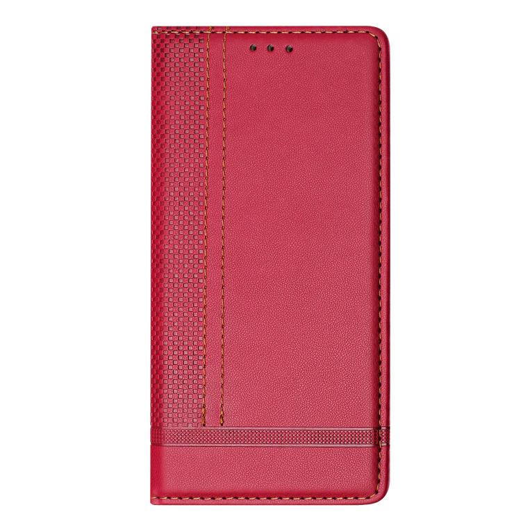 For Xiaomi 17 Max 5G Stitching Design Scratch-Resistant Vegan Leather Phone Case