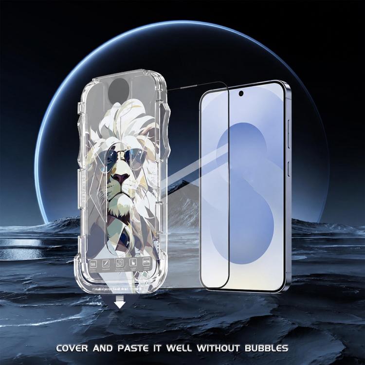 For Galaxy S26 Ultra 5G 10pcs Easy Install Dust-proof Box HD Tempered Glass Film, Support Ultrasonic Unlock