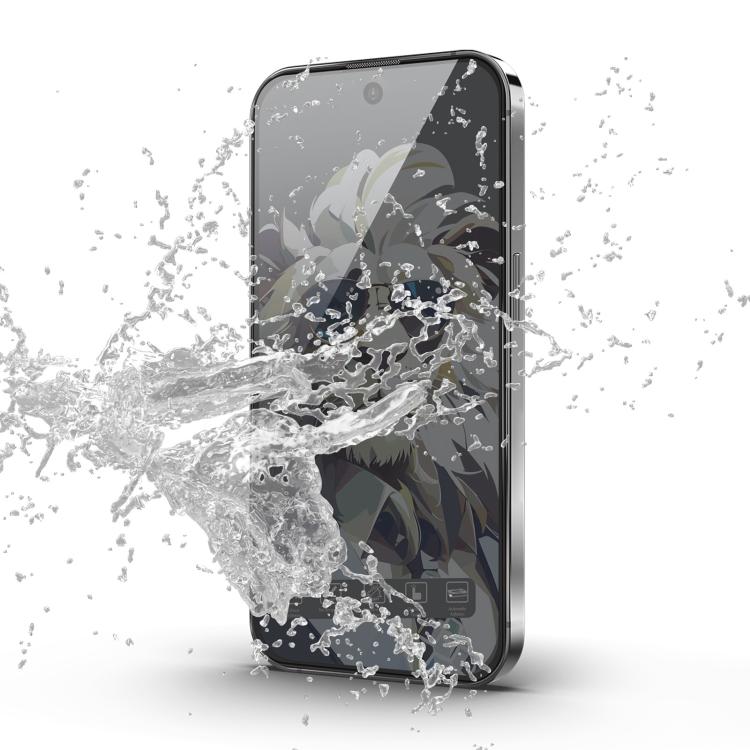 For Galaxy S23+ 5G 10pcs Easy Install Dust-proof Box Privacy Tempered Glass Film, Support Ultrasonic Unlock