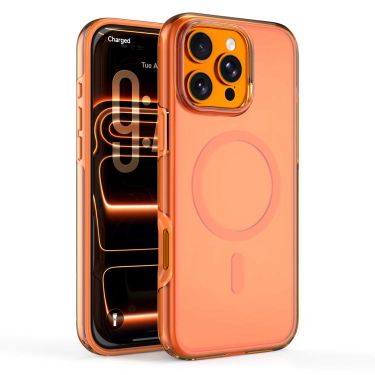 For iPhone 16 Pro Max Dual Layer Anti Compression Magnetic Phone Case