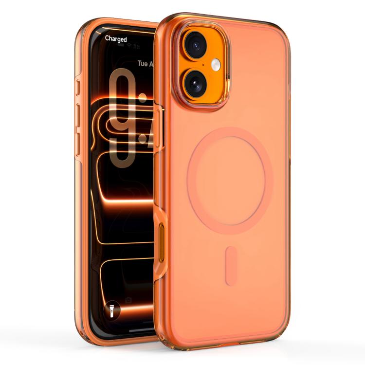 For iPhone 17 Dual Layer Anti Compression Magnetic Phone Case