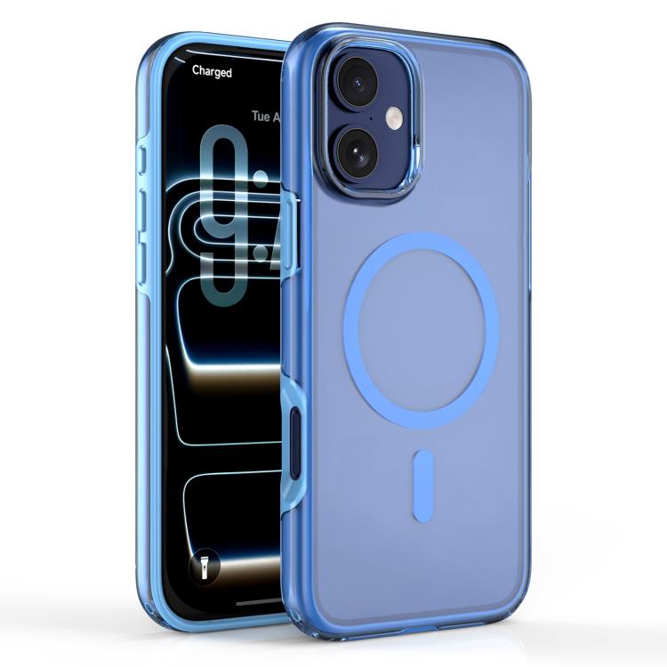 For iPhone 17 Dual Layer Anti Compression Magnetic Phone Case