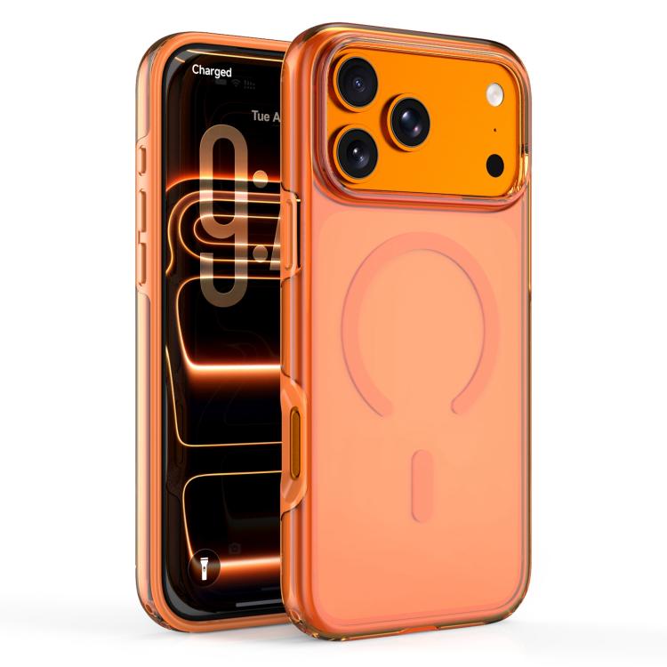 For iPhone 17 Pro Max Dual Layer Anti Compression Magnetic Phone Case