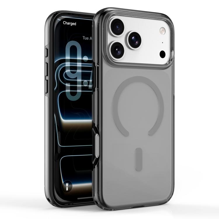 For iPhone 17 Pro Max Dual Layer Anti Compression Magnetic Phone Case