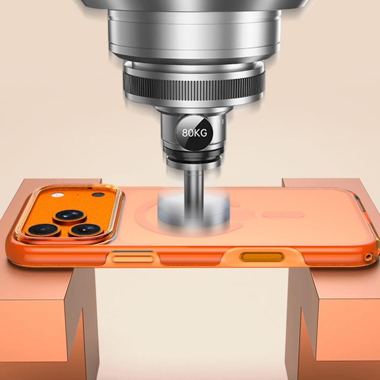 For iPhone 16 Pro Dual Layer Anti Compression Magnetic Phone Case