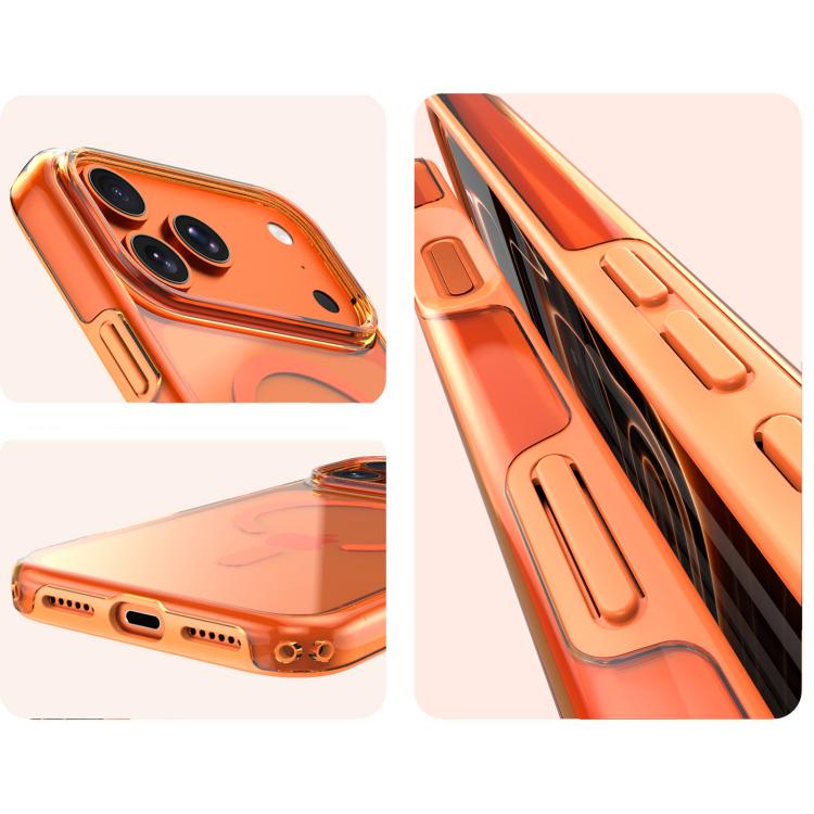For iPhone 17 Pro Max Dual Layer Anti Compression Magnetic Phone Case