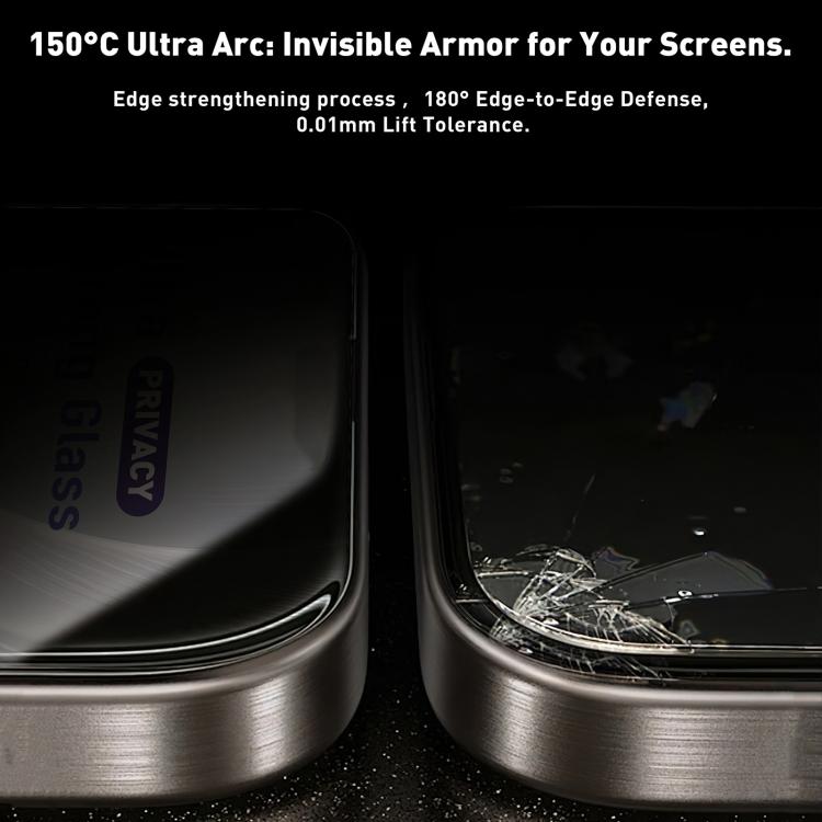 For Galaxy S23+ 5G 10pcs USG Easy Install Dust-proof Box Privacy Edge-to-Edge Tempered Glass Film, Support Ultrasonic Unlock